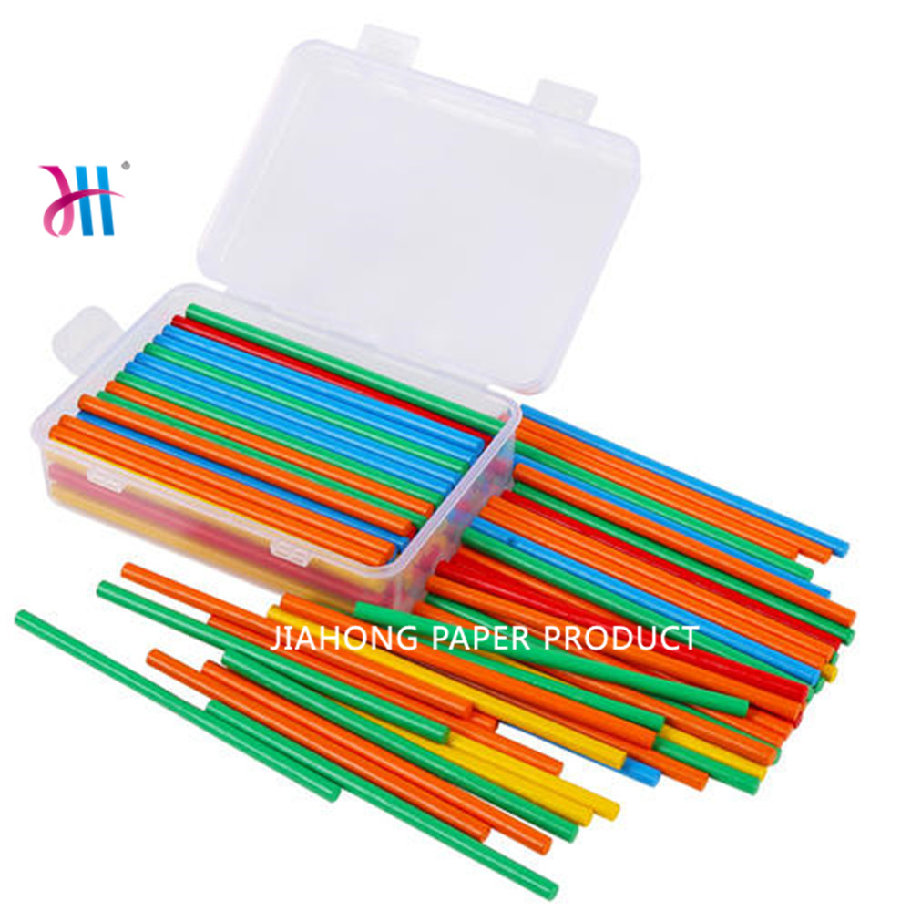Colored Counting Paper Sticks