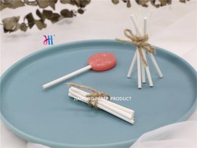  ECO Freundliche Nahrungsmittelgrad Safe-Taste Lollipop-Papierstick 3,25 * 76mm 