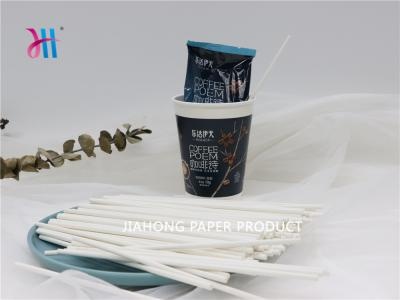 Wegwerfbare biologisch abbaubare Papierkaffee Rührstöcke 3,5 * 150mm 