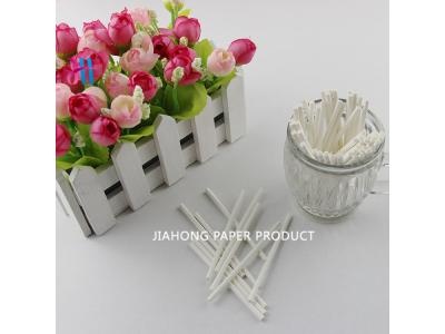 Weiße Kuchenstäbchen mit festem Kern für Schokoladenbonbon-Lutscher DIY-Werkzeuggroßhandel
