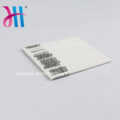 Umweltfreundliche Barcode-Papierstöcke in Lebensmittelqualität Herstellung 3,85 * 76 mm
